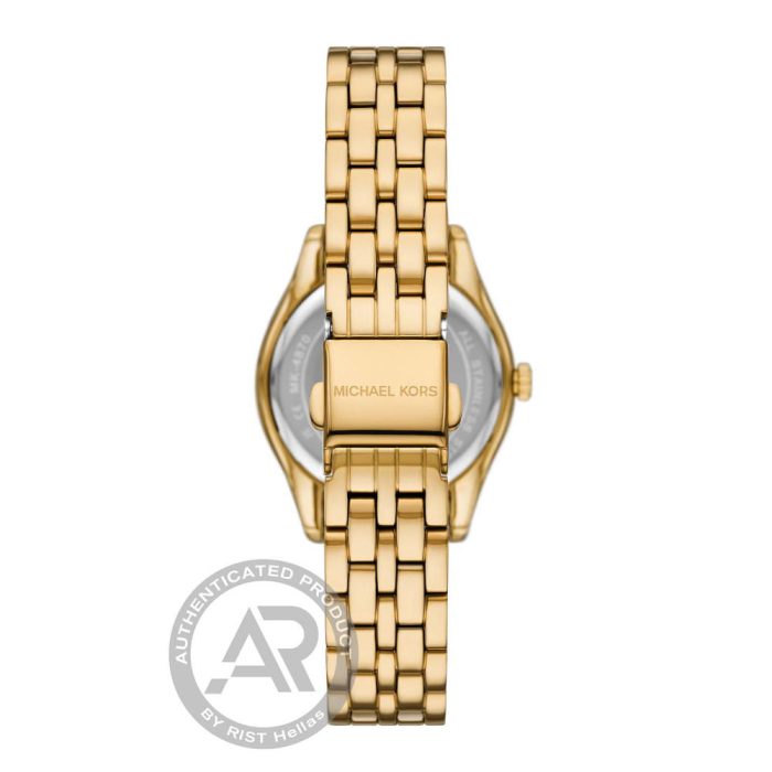 Michael Kors Harlowe Crystals Gold Stainless Steel Bracelet MK4870