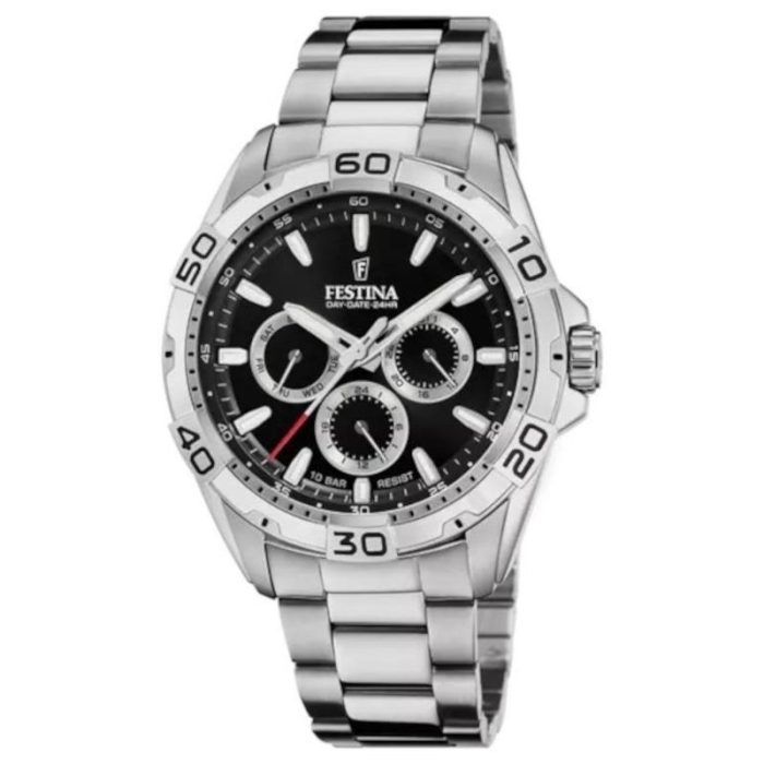 Festina Multifunction Silver Stainless Steel Bracelet F20623/4