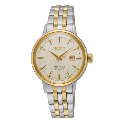 Seiko Presage Cocktail Time "White Lady" Automatic Stainless Steel Bracelet SRE010J1